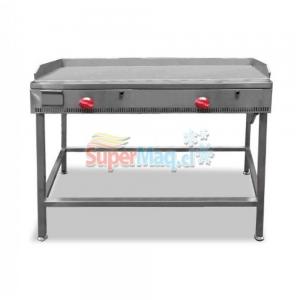 Churrasquera Plancha 1.00x60 Cm Acero Inox,