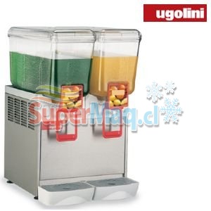 Expendedora de Jugos 12Lt 2 vasos UGOLINI