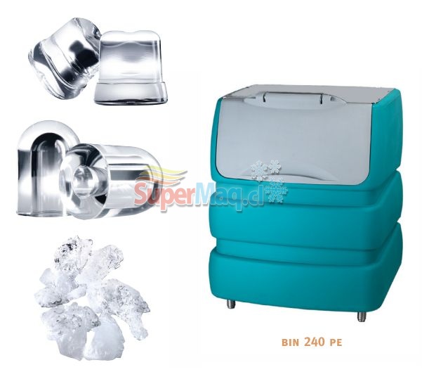 Bin 240 Kilos para Fabricadora de Hielo BREMA C80 C150 : Refrigeracion
