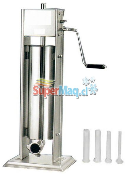Embutidora 10 Litros Acero Inox  : Refrigeracion