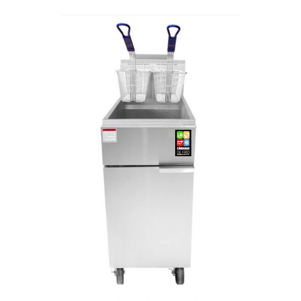 Freidora a Gas Industrial BISON ATFS-50 18 Litros : Refrigeracion