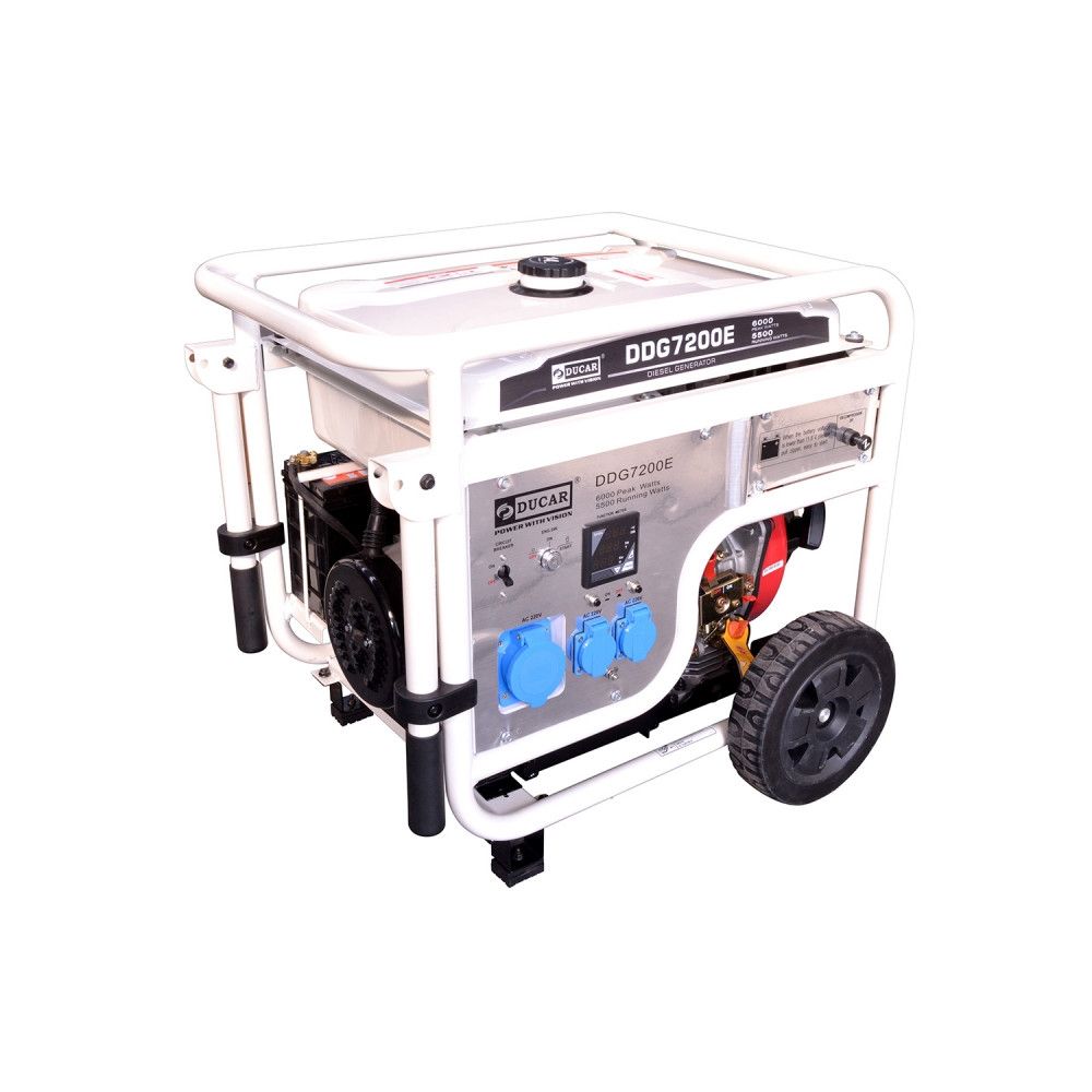 GENERADOR DIESEL 6.0KW ELECTRICO DUCAR : Refrigeracion