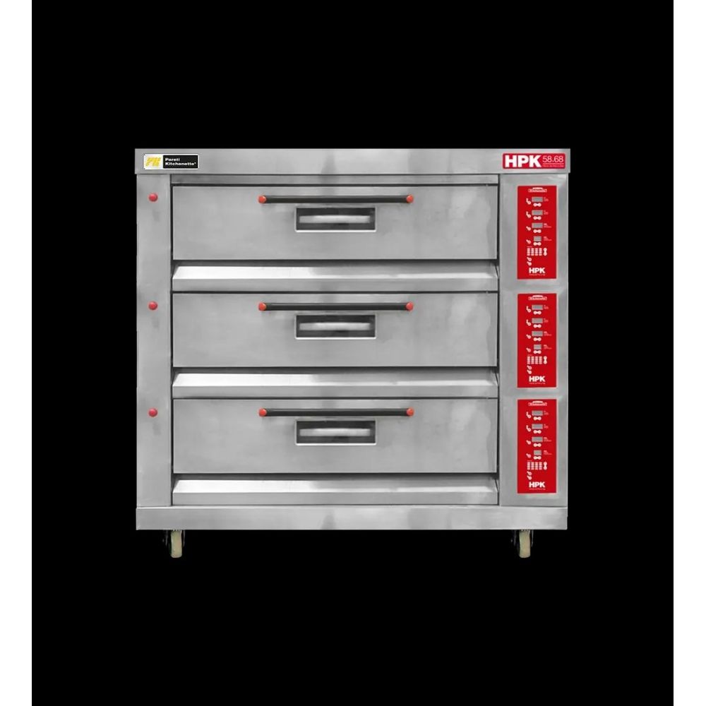 HORNO DE PISO 3 Bandejas de 60x40 Por Camara HPK-3 5868  : Refrigeracion