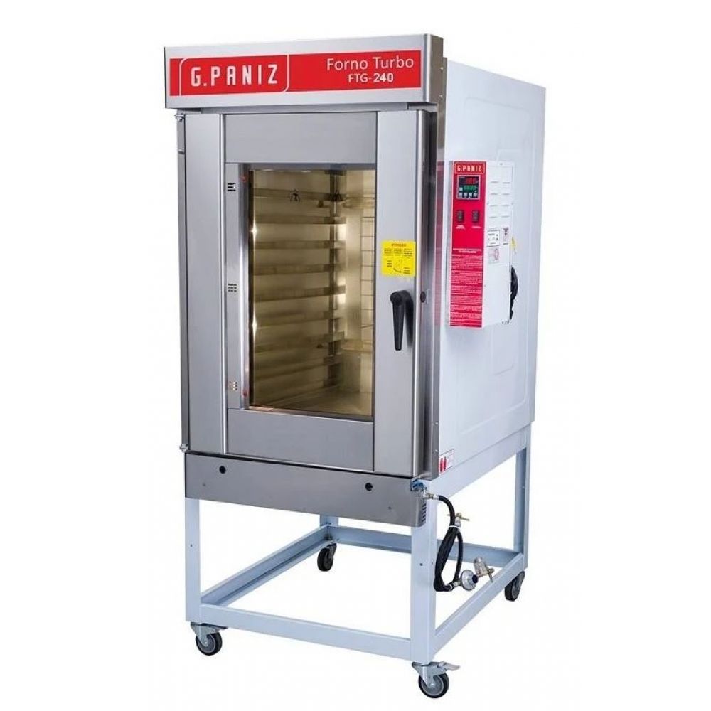 HORNO TURBO 8 BANDEJAS GPANIZ A GAS  : Refrigeracion
