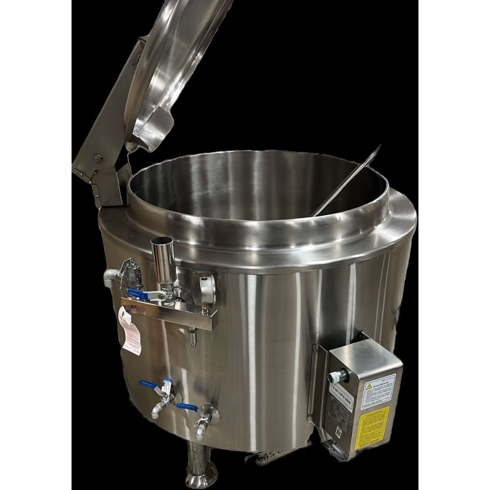 Marmita a Gas 250 litros Certificada Vapor Autogenerado  : Refrigeracion