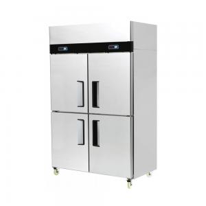 Refrigerador Acero Inox Mitad Congelado y Mitad Mantencion 800 Lt