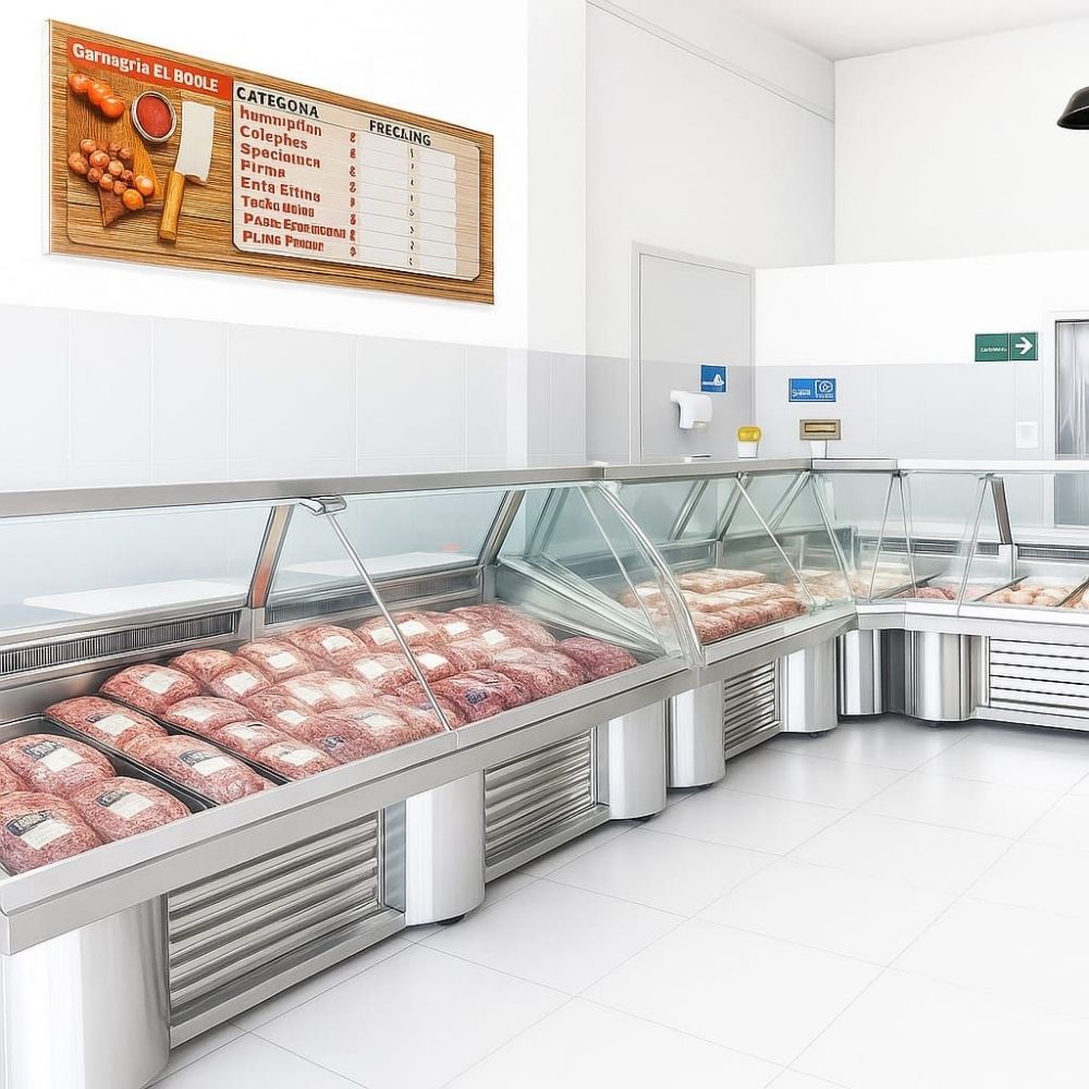 Vitrina Carnicera Pata Pilar Metro Lineal : Refrigeracion
